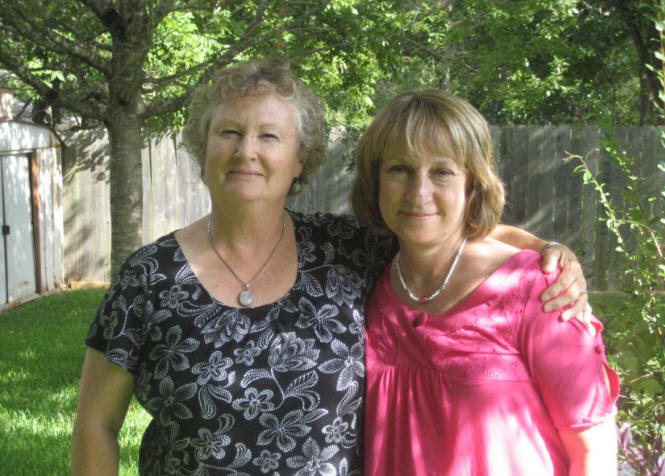 Judy Thompson and Irene Protus